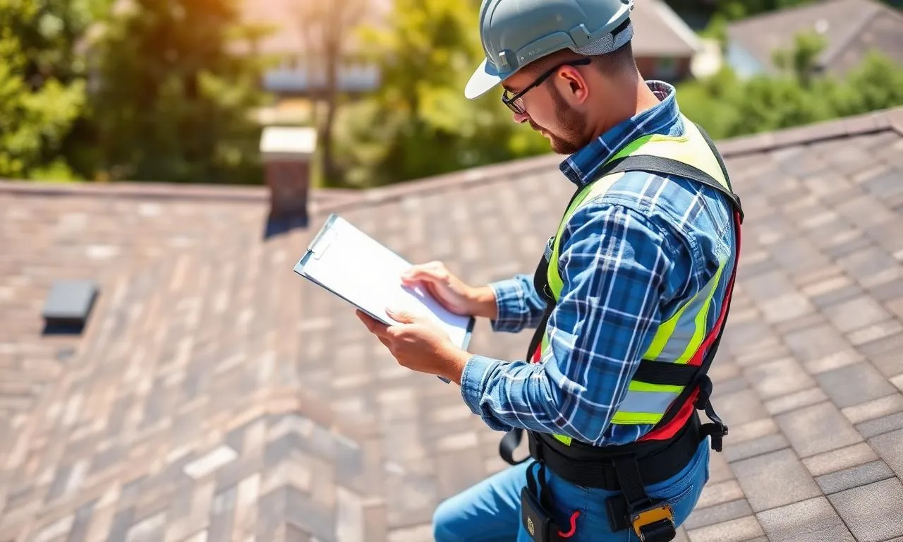 Québec homeowner speaking with a roofer on a project site